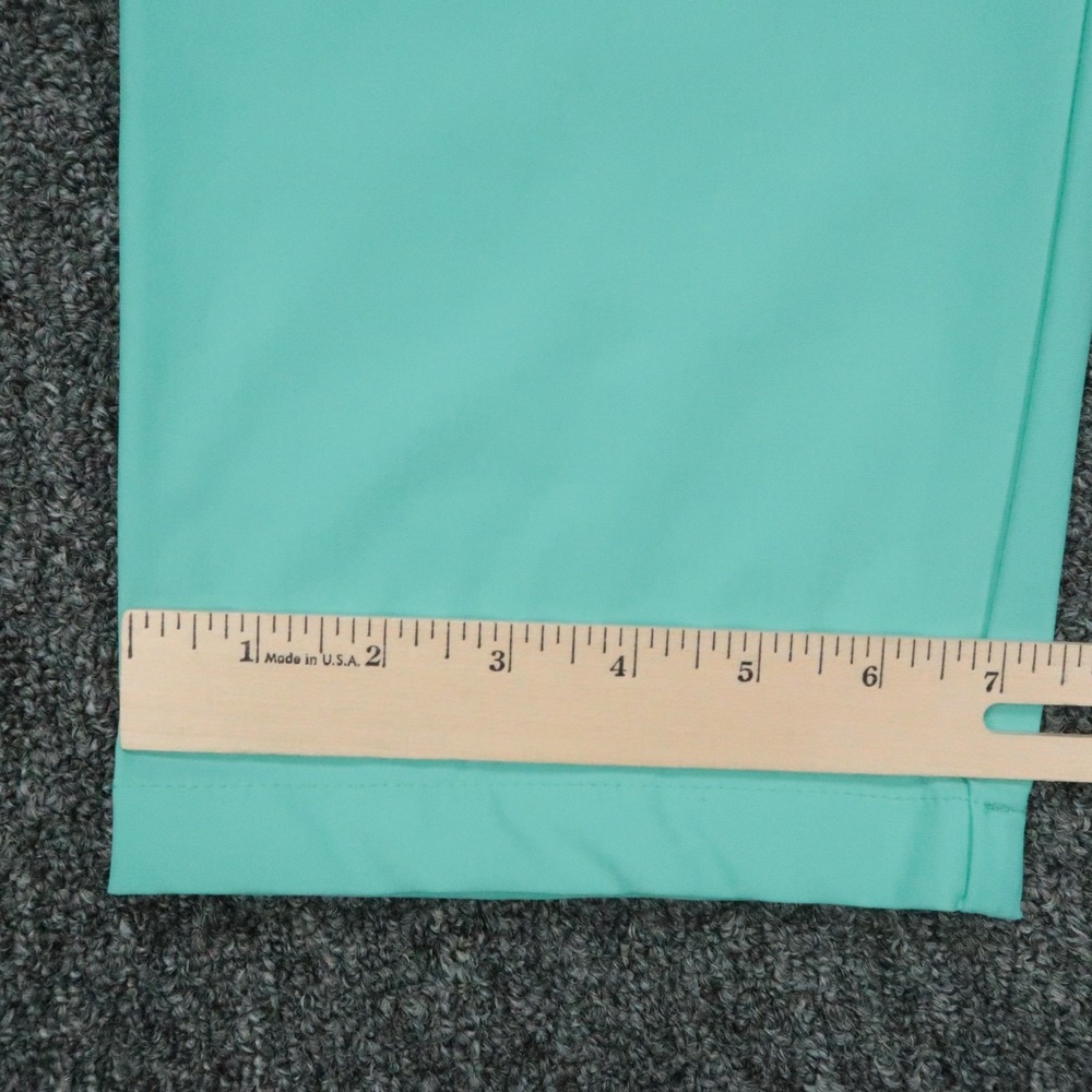 Greyson Pants Mens 35x32 Green Blue Performance Montauk Trouser Golf Straight - Picture 10 of 12